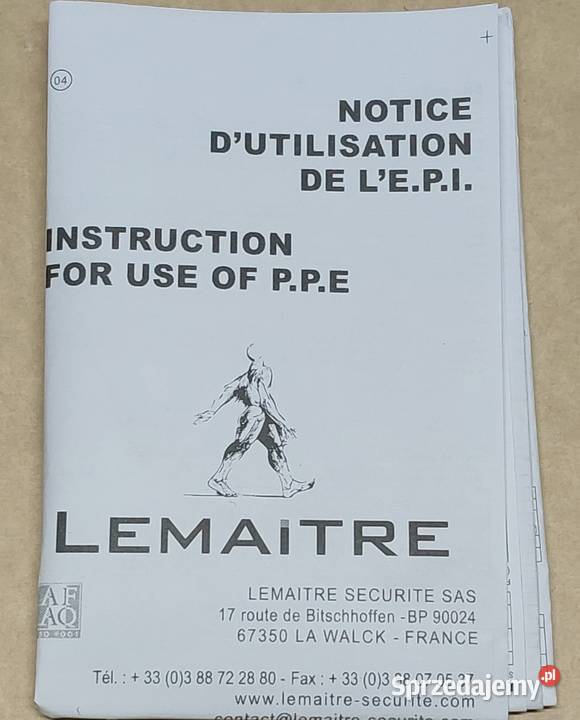 DAMSKIE BUTY OCHRONNE ROBOCZE LEMAITRE LIBERTINE Mielęcin sprzedam