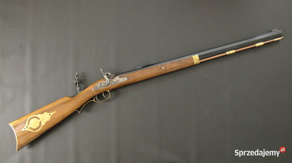 Karabin czarnoprochowy Hawken kal 45 z diopterem Chojnice