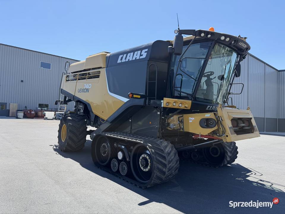 Claas Lexion 740 tt 4x4 2019 podlaskie Wysokie Mazowieckie