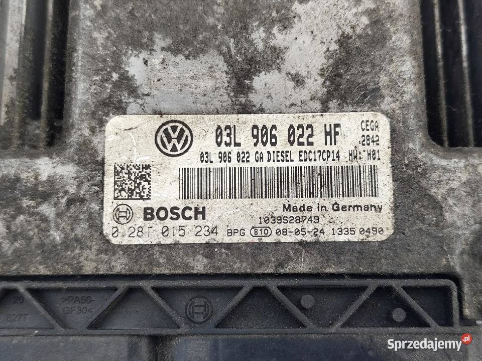 Skoda Octavia Mk2 II 20TDI STEROWNIK KOMPUTER osobowe Przemęt