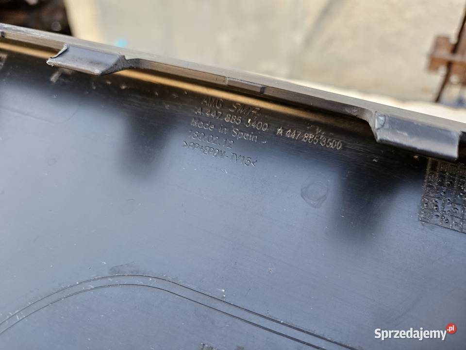 MERCEDES VKLASA W447 AMG DYFUZOR SPOILER Międzychód