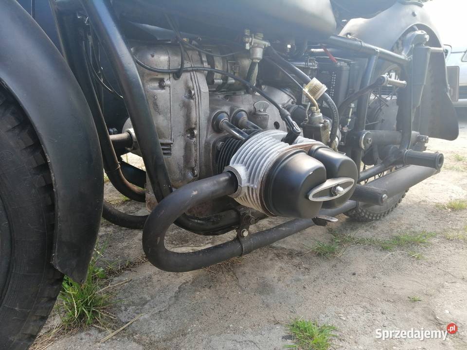 Ural M72 Dniepr 650 K750 z napędem na kosz Działoszyn