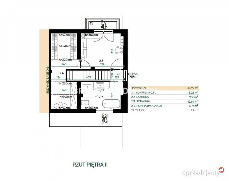 sprzedaży domu bliźniaka Kraków Sidzińska 139.84m2