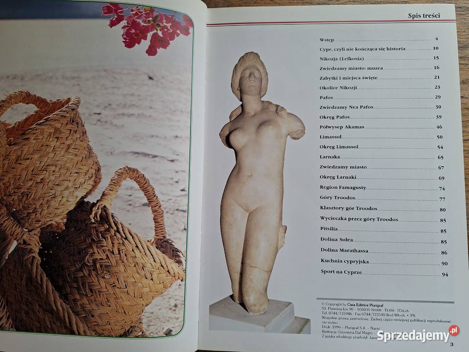 Cypr Wyspa Bogini Wenus Wydanie nowe Kraków