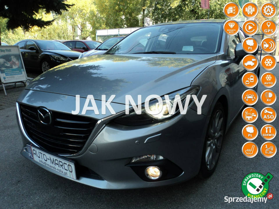Mazda 3 sprzedam Łaną MAZDE 3 III 2013 czujnik zmierzchu Lublin