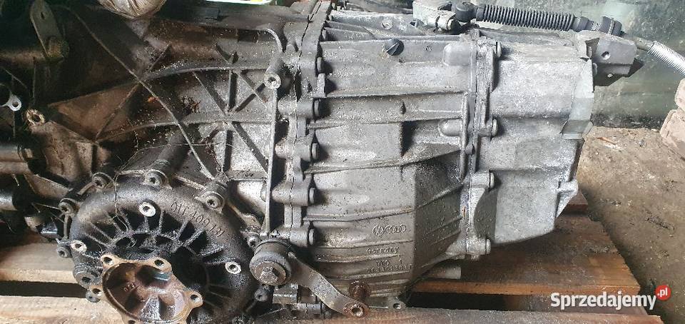 Skrzynia biegow audi a4b7 2 5 v6 tdi oznaczenie łódzkie Sieradz
