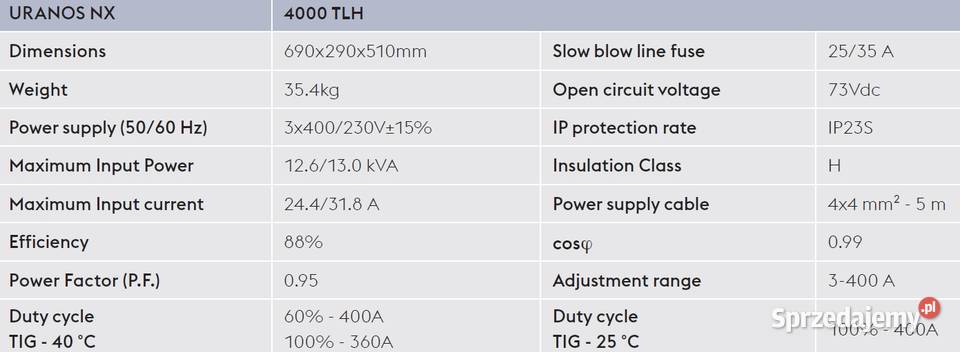 Bhler Selco Uranos NX 4000 TLH Krotoszyn