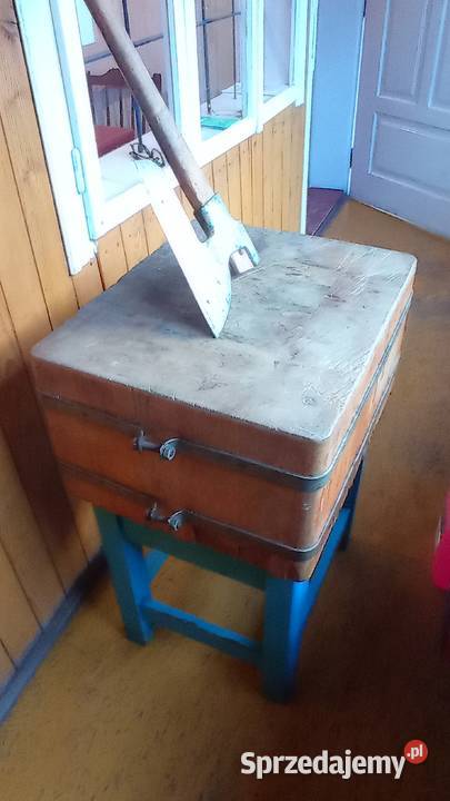 klocek masarski topór rzeźniczy Kamionna