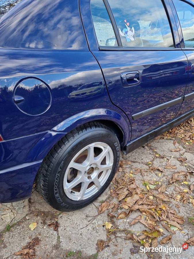 Opel astra z Gazem welurowa tapicerka wielkopolskie