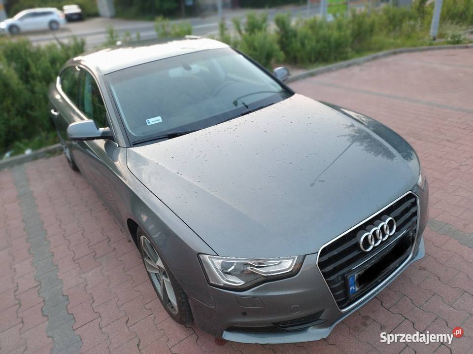 Audi A5 Sportback 18 T Manual LEDy Zarejestrowany w Polsce Warszawa