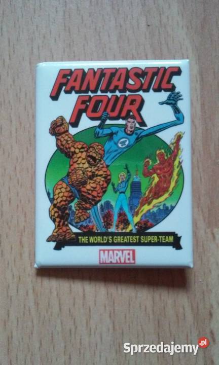 Przypinka Fantastyczna Czwórka Antyki, Sztuka, Kolekcje Szczecin