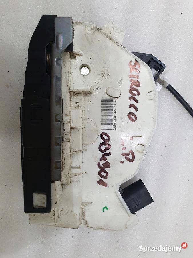 ZAMEK DRZWI LEWY PRZÓD VW SCIROCCO 5N2837015C