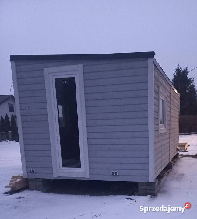 Domek mobilny drewniany Luzino