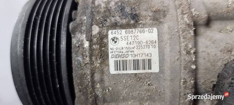 SPRĘŻARKA KLIMATYZACJI BMW SERIA 1 E87 osobowe Lipno