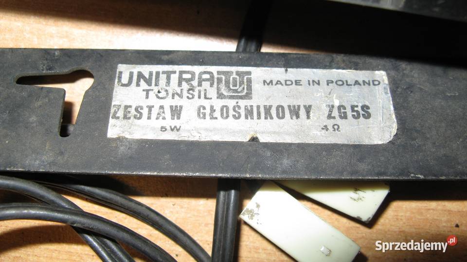 Głośnik samochodowy PRL Unitra Tonsil ZG5S śląskie Dąbrowa Górnicza