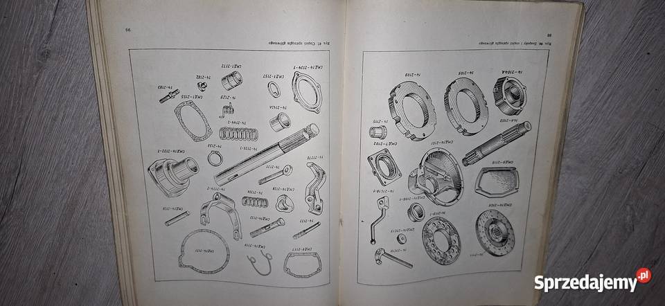 Katalog Części DT75S4 WEMA 1974 Unikatowa Poznań