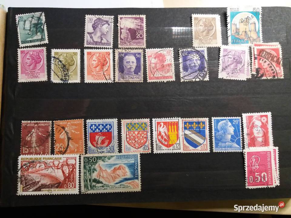 Znaczki Belgia Holandia Norwegia Finlandia Dania Gliwice sprzedam