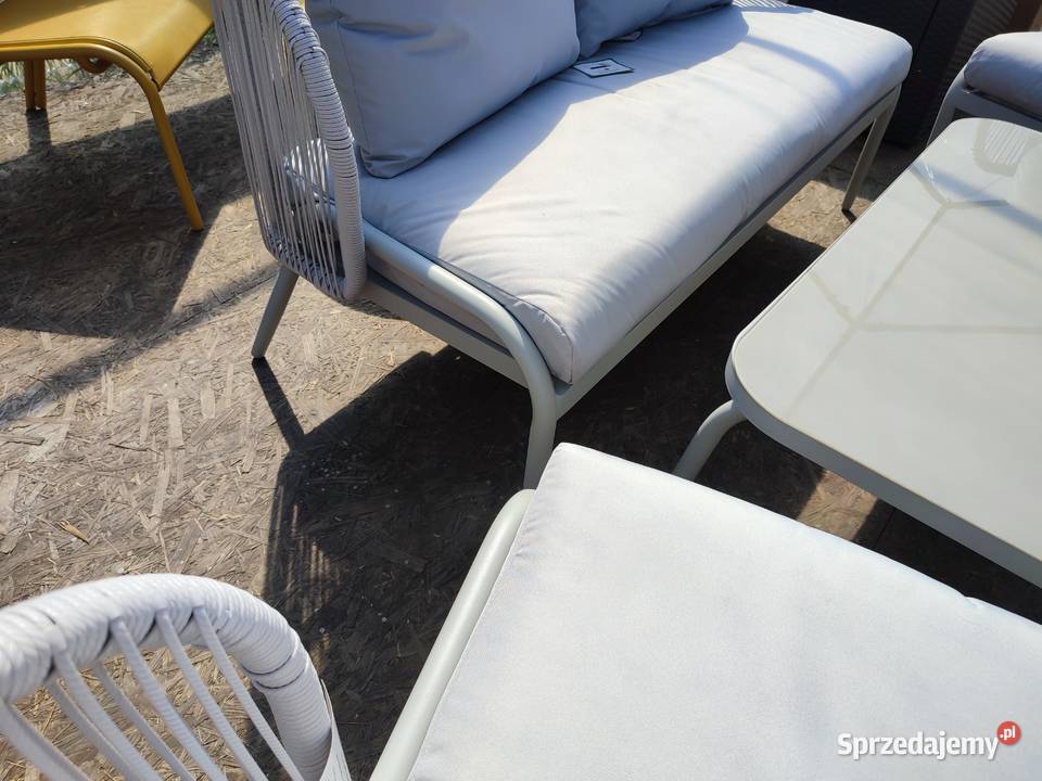 Zestaw mebli ogrodowych Riya sofa 2 fotele