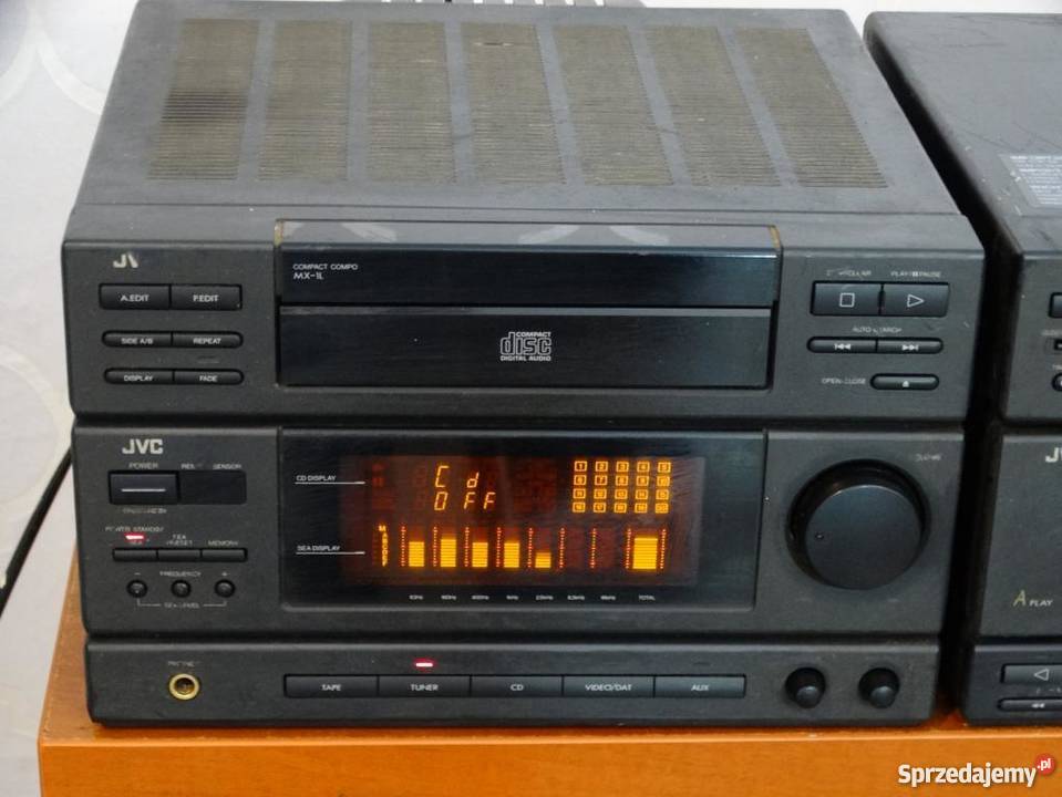 Wieża JVC CLMX1 mocna 330 wat imprezowa WYSYŁKA Jasło