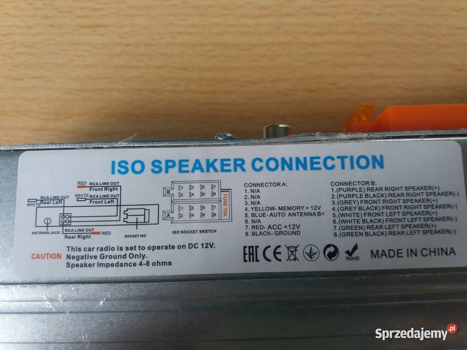 Radio samochodowe Szpitary