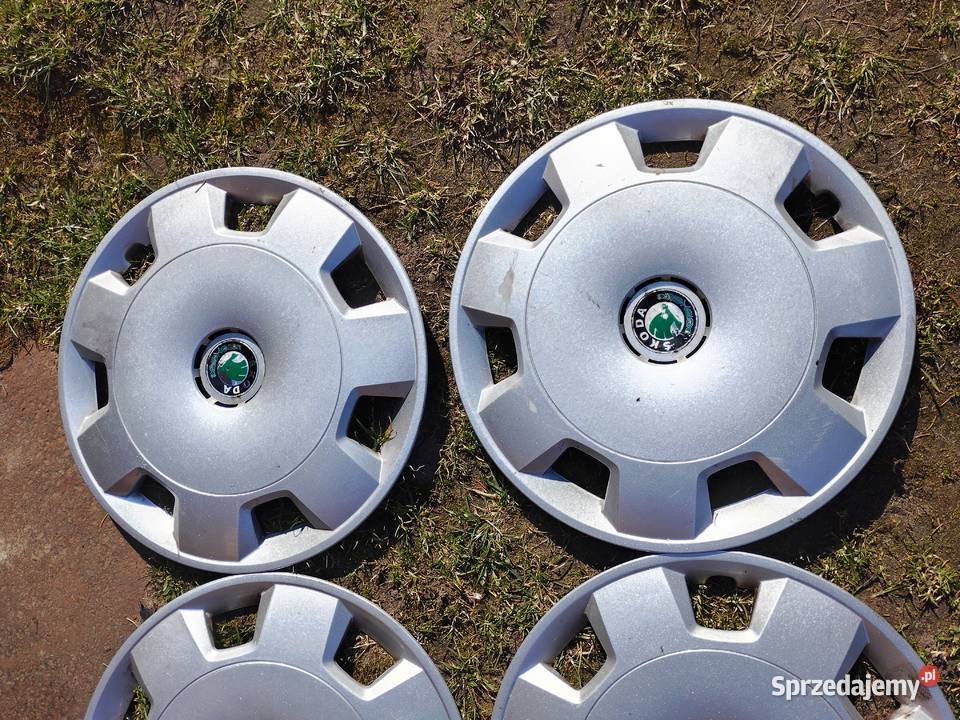 Oryginalne kołpaki Skoda Fabia 1 R14 Międzychód sprzedam