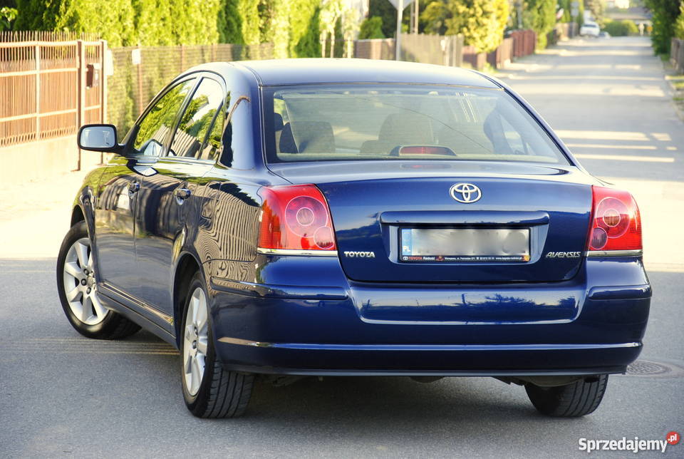 Toyota Avensis Polski Salon 100 nielakierowany Sedan / Limuzyna Avensis