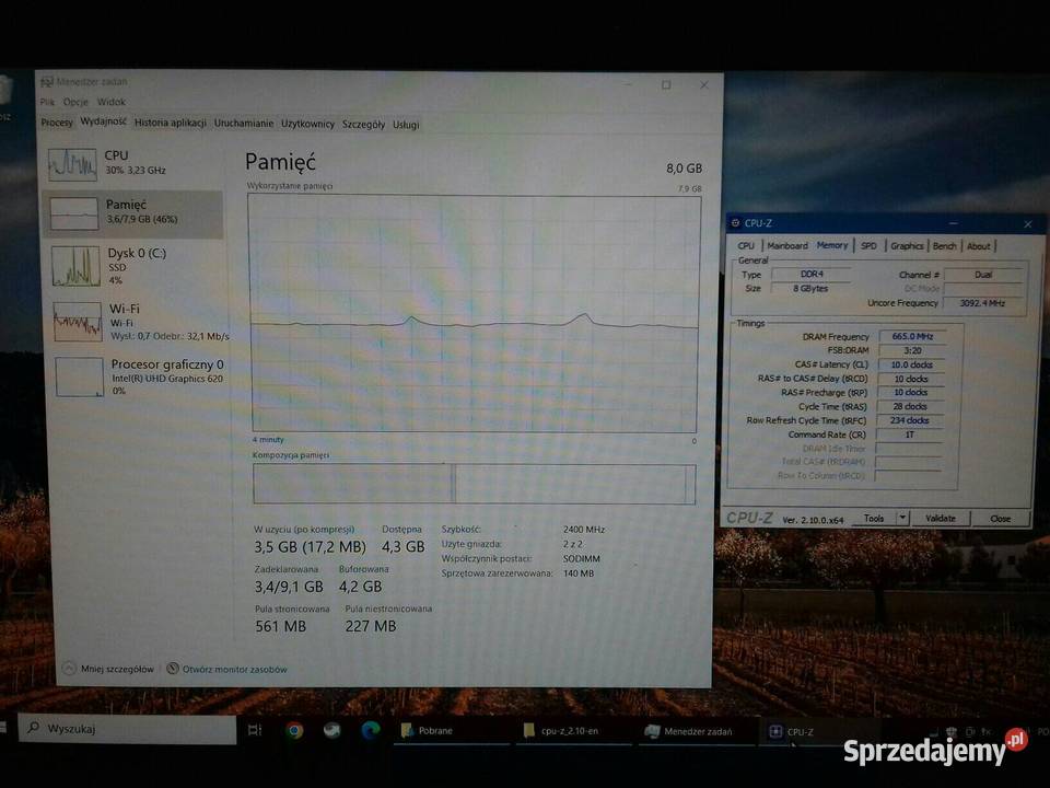SK hynix DDR4 2x4GB 8GB PC4 3200AA RAM laptopowy Bydgoszcz