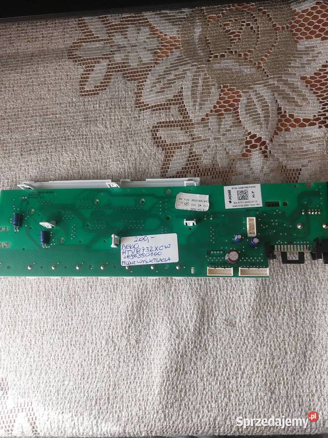 BEKO HTV8732XCW 2856550100 MODUŁ WYŚWIETLACZA Nowy Sącz sprzedam