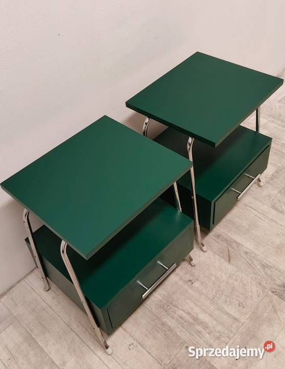 Szafki nocne bauhaus retro vintage lata 60te Nocne Radomsko