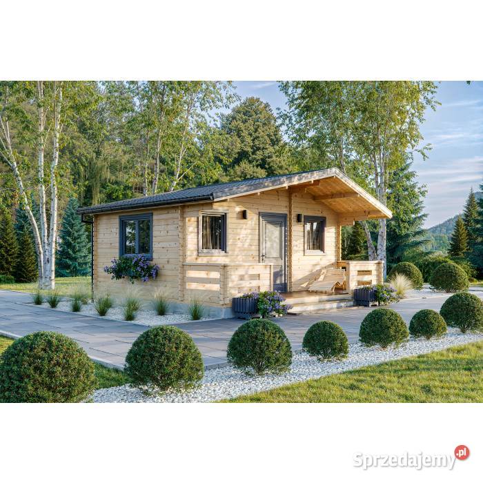 Drewniany domek letniskowy Weekend 25 8 m2 DE