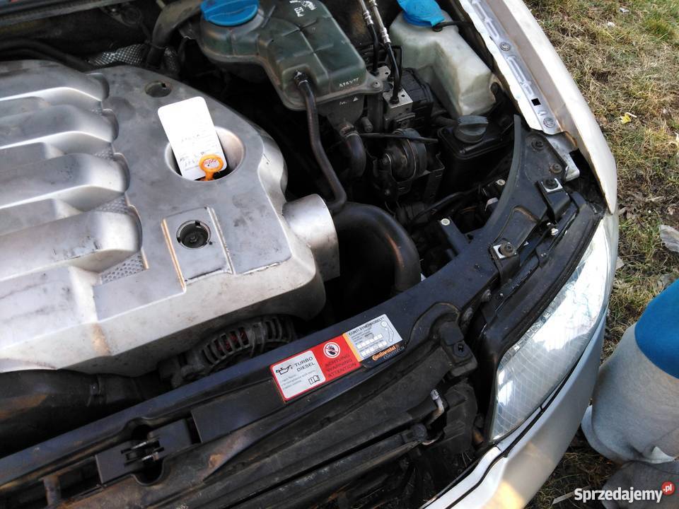 Audi a6 b5 małysz uszkodzony Rudki