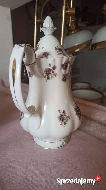 Filiżanka bez spodka Royal Albert Sweet Violets Porcelana i szkło Gdańsk