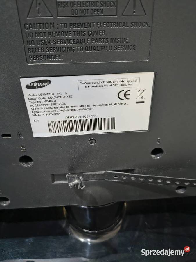 Sprzedam telewizor SAMSUNG 40 Samsung Olkusz