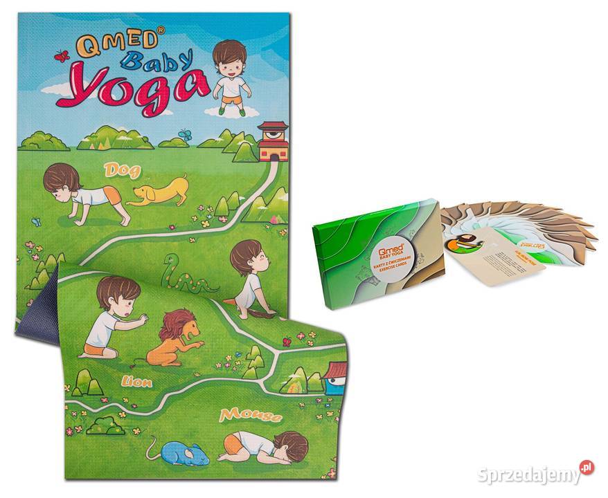 QMED BABY YOGA Mata do ćwiczeń dzieci zestaw Kielce