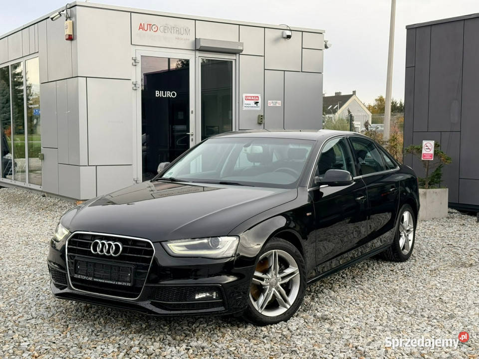 Audi A4 Limousine 20 TDI 136 2014r SLine skóry Wrocław