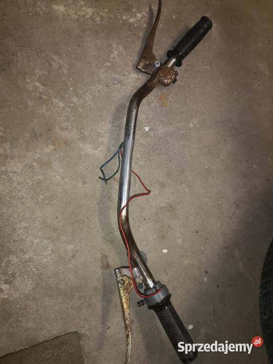 Kierownica junak m10 części rolgaz przełącznik