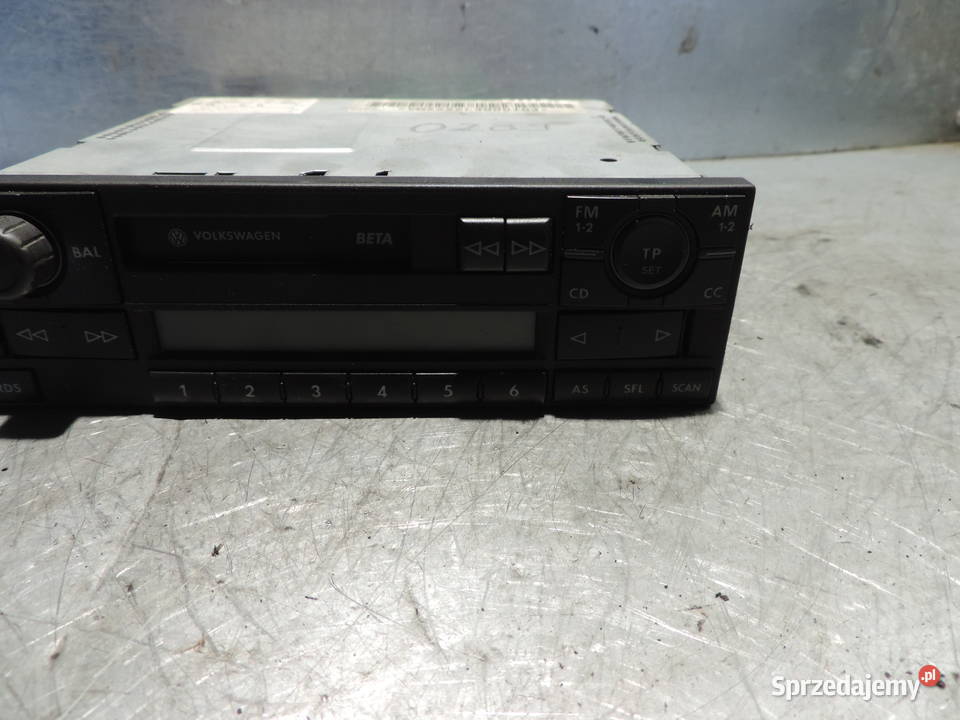 VW GOLF PASSAT B5 RADIO VW BETA 1J0035152E Nowy Sącz