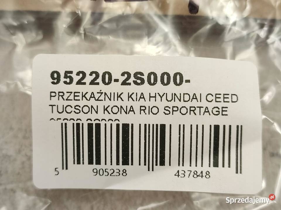 PRZEKAŹNIK 35A KIA HYUNDAI 952202S000 sprzedam