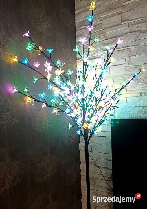 Wiosenne Drzewo Świetlne Led Lampiony i latarnie opolskie Opole