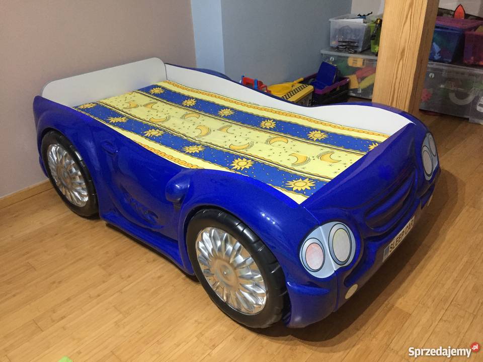 Łóżko samochód SLEEP CAR Stan idealny Czarny Las