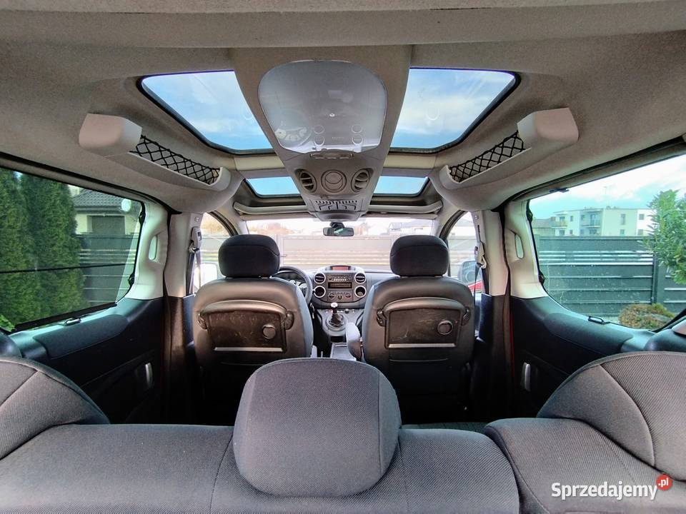 Peugeot Partner Tepee 16 benzyna PANORAMA nieuszkodzony Leszno