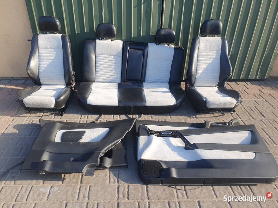 Fotele alcantara wnętrze opel astra g 3d osobowe lubelskie Żulice