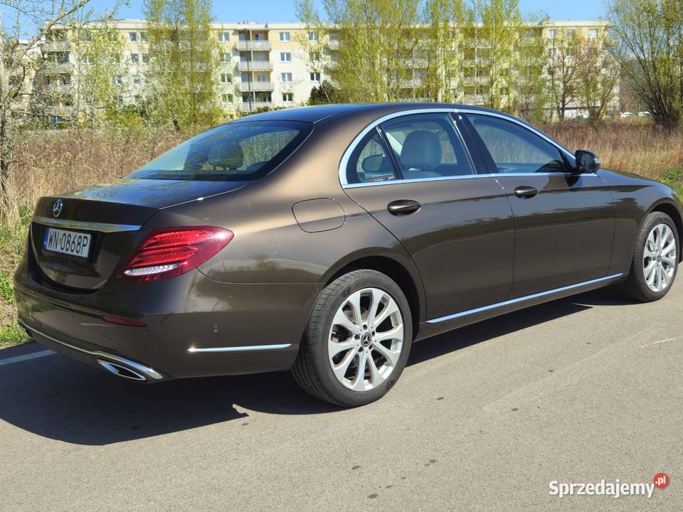 Mercedes E220d 4Matic polski salon serwisowany w Warszawa sprzedam