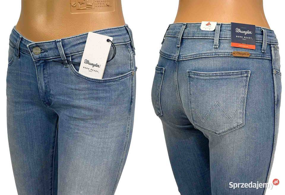 Spodnie damskie Wrangler Corynn Skinny W27 L34 warmińsko-mazurskie Pisz