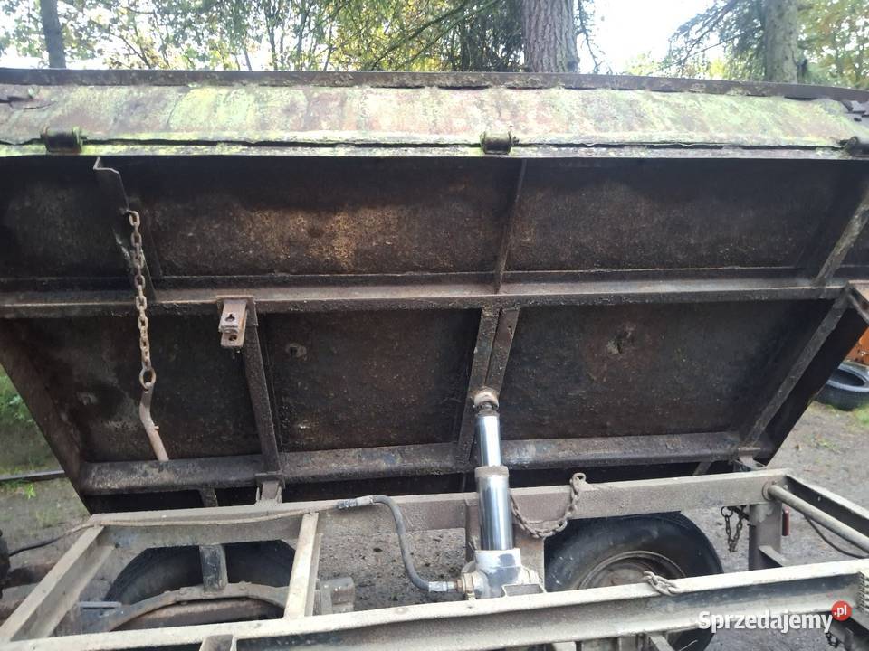 Przyczepka Multicar wywrotka hydrauliczna 2 Wywrotki