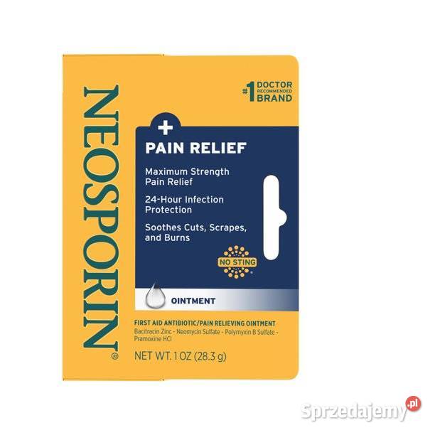 MAŚĆ NEOSPORIN ORIGINAL ANTYBIOTYKOWA 283g Poznań