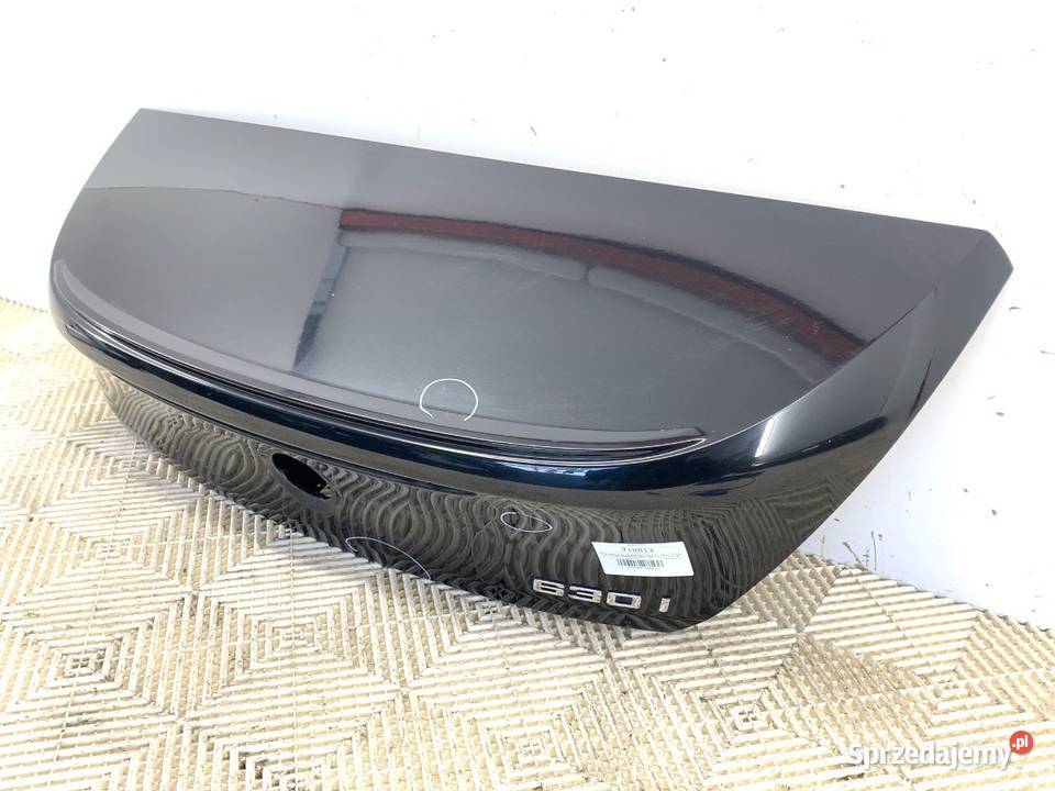 KLAPA TYŁ BMW E64 Kabriolet 0410 CZARNY TYLNA