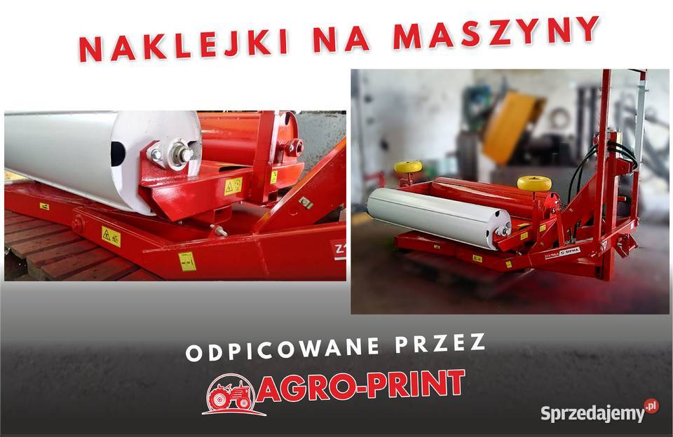 Naklejki na maszyny rolnicze Pleszew