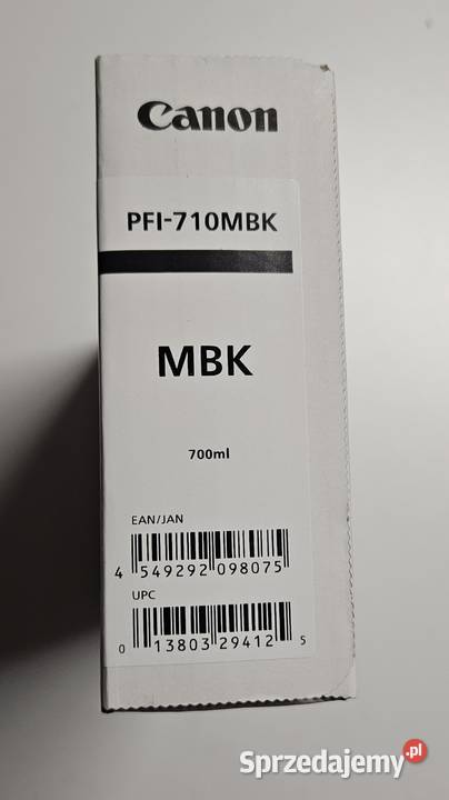 Canon Tusz PFI710MBK Matte Black 700 ml Kraków