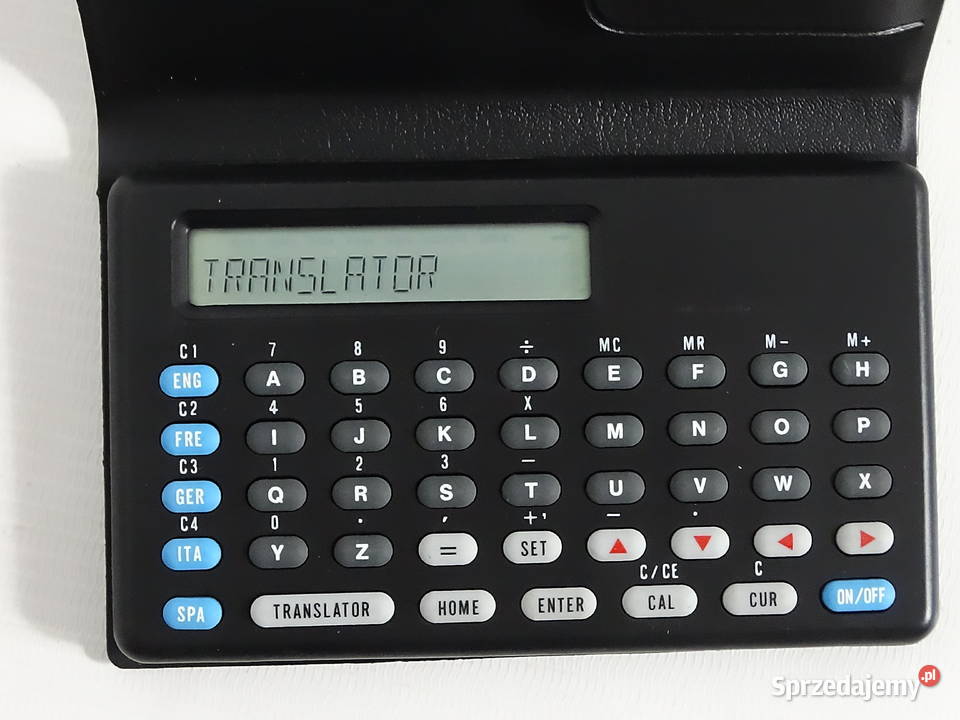 Retro Translator Elektroniczny 5 Języków Vintage lubelskie sprzedam